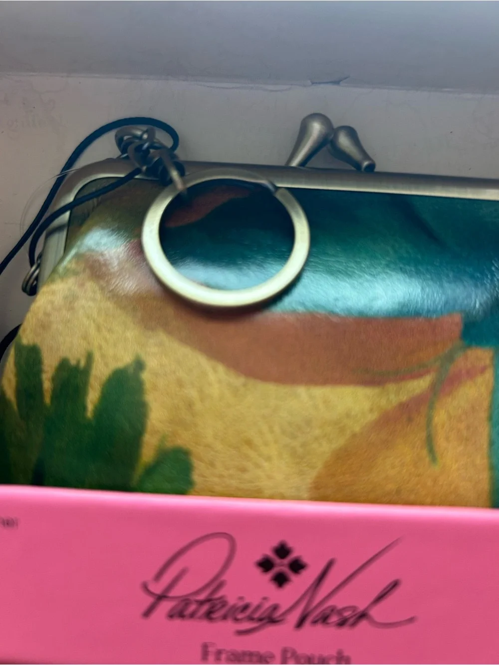 Patricia Nash Watercolor Butterfly Pouch